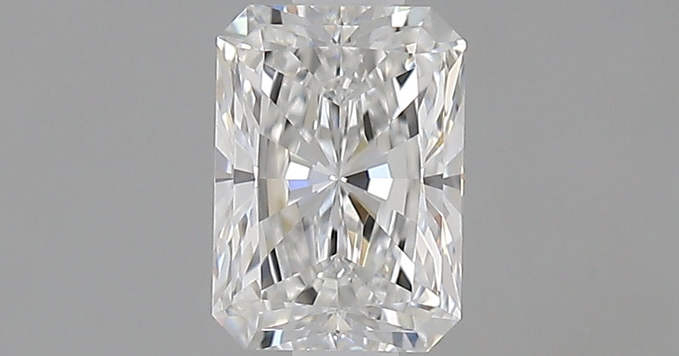 0.76 Carat Radiant Natural Diamond with  Cut Diamond in 14KT  view 1

