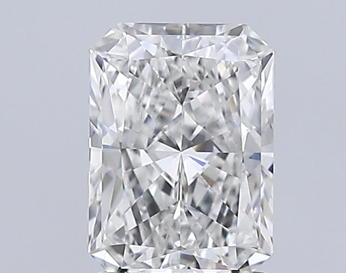 2.03 Carat Radiant Lab Diamond with  Cut Diamond in 14KT  view 1
