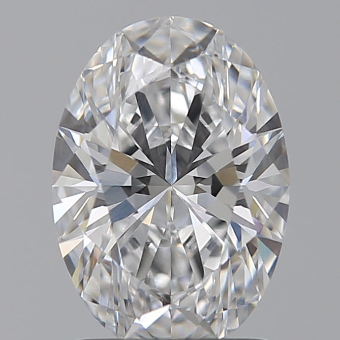 1.53 Carat Oval Lab Diamond with  Cut Diamond in 14KT  view 1

