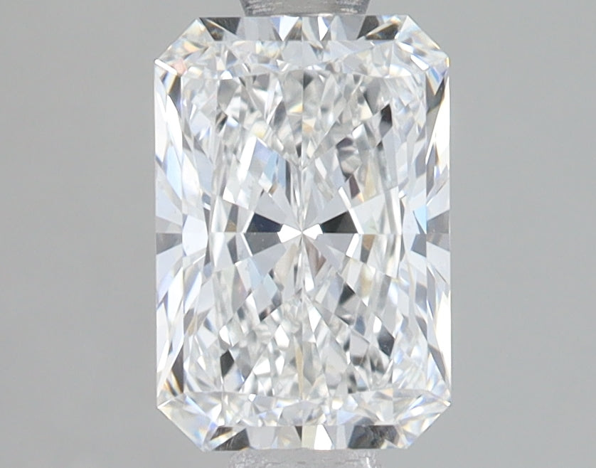 1.6 Carat Radiant Lab Diamond with  Cut Diamond in 14KT  view 1

