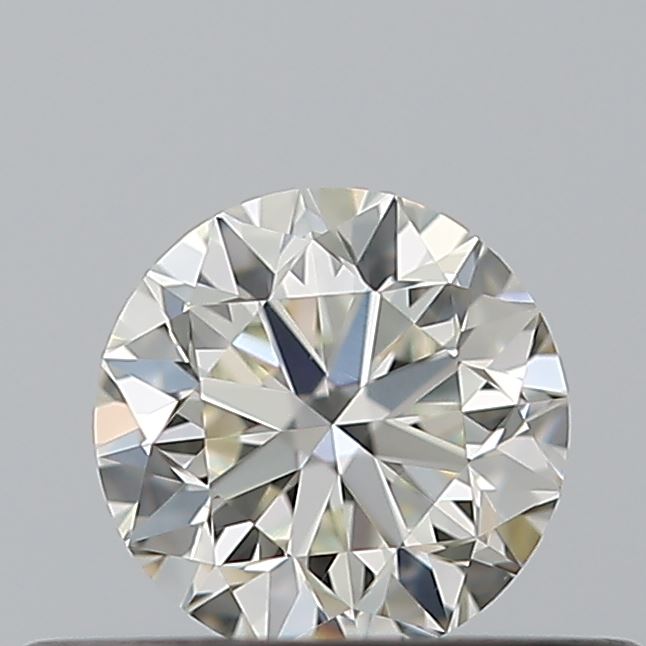 0.3 Carat Round Natural Diamond with  Cut Diamond in 14KT  view 1
