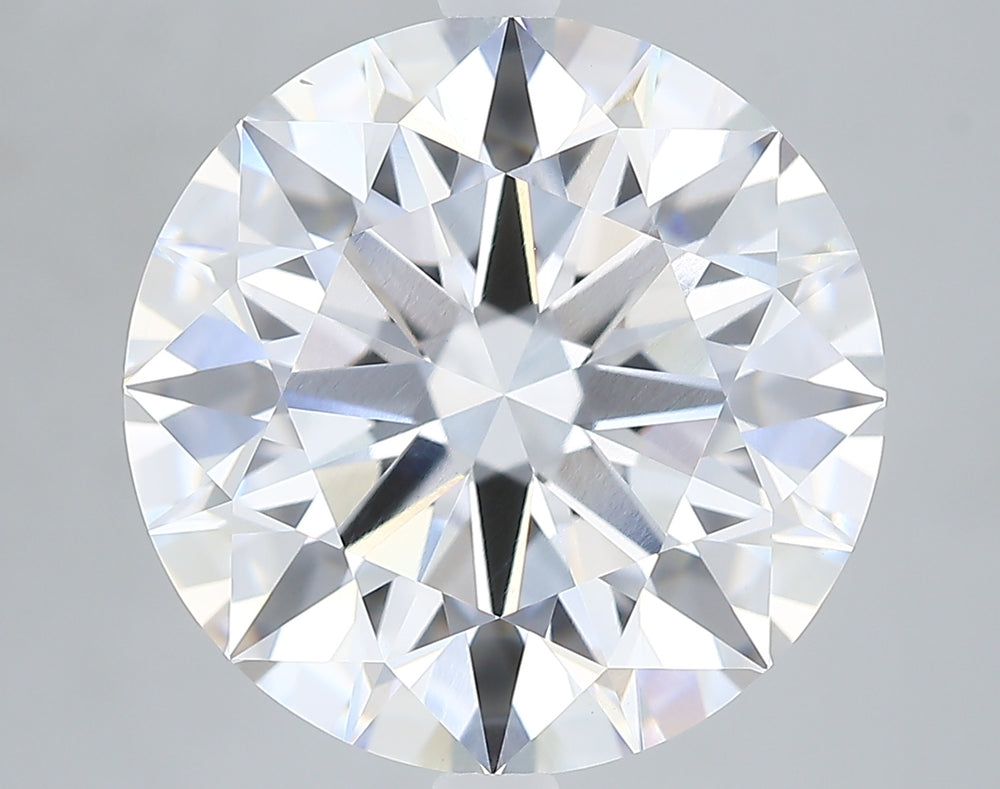 7.91 Carat Round Lab Diamond with  Cut Diamond in 14KT  view 1
