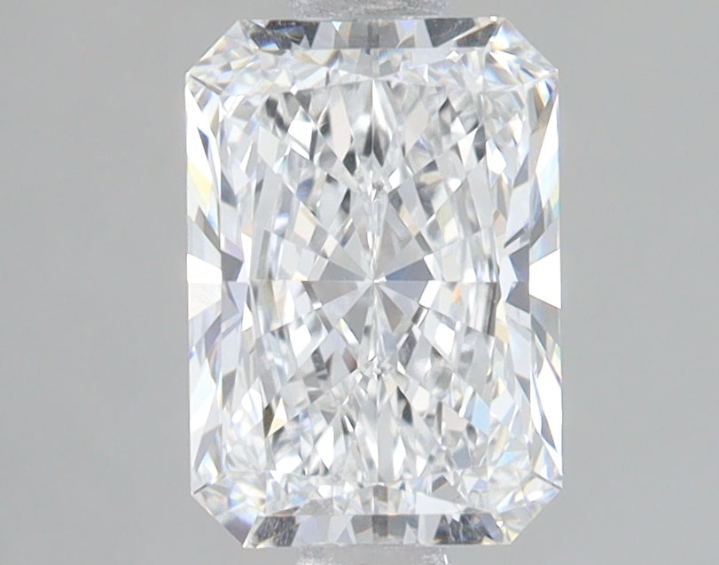1.6 Carat Radiant Lab Diamond with  Cut Diamond in 14KT  view 1
