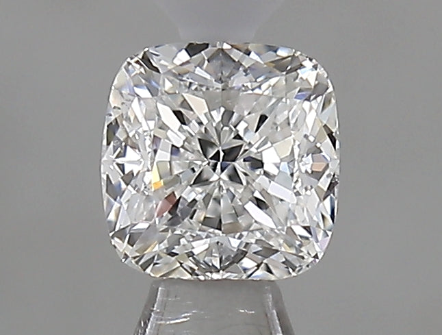 0.51 Carat Cushion Natural Diamond with  Cut Diamond in 14KT  view 1
