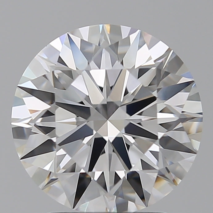 2.57 Carat Round Lab Diamond with  Cut Diamond in 14KT  view 1
