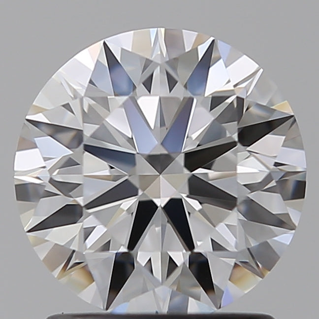 1.44 Carat Round Lab Diamond with  Cut Diamond in 14KT  view 1
