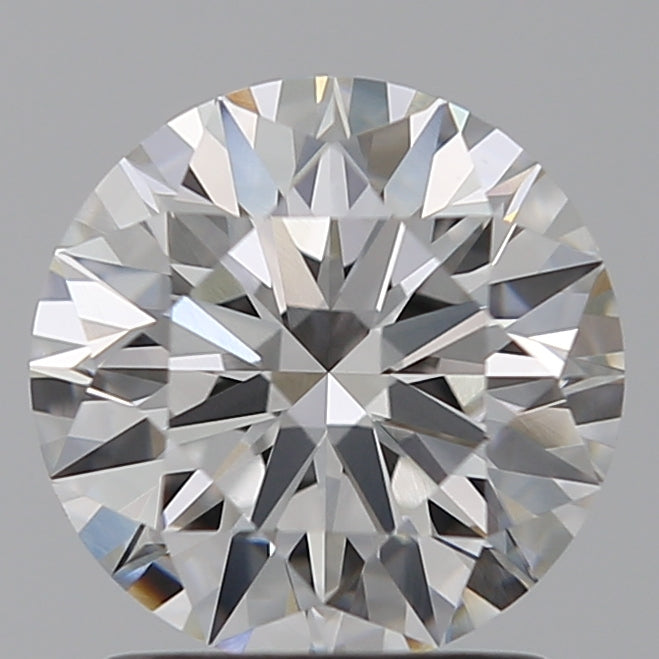 1.53 Carat Round Lab Diamond with  Cut Diamond in 14KT  view 1
