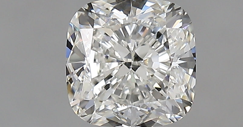 1.01 Carat Cushion Natural Diamond with  Cut Diamond in 14KT  view 1
