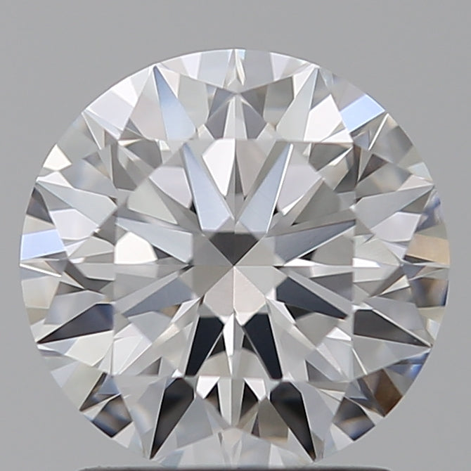 1.59 Carat Round Lab Diamond with  Cut Diamond in 14KT  view 1
