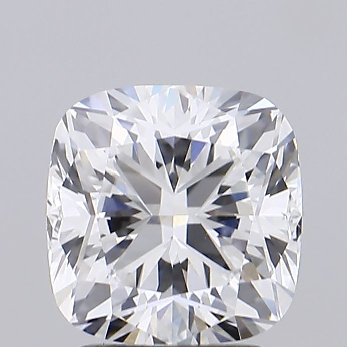 4.5 Carat Cushion Lab Diamond with  Cut Diamond in 14KT  view 1
