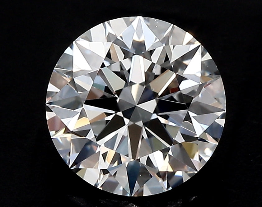 1.19 Carat Round Lab Diamond with  Cut Diamond in 14KT  view 1
