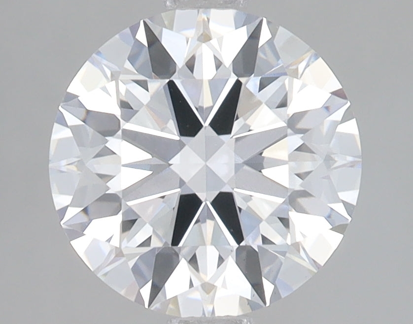 2.48 Carat Round Lab Diamond with  Cut Diamond in 14KT  view 1
