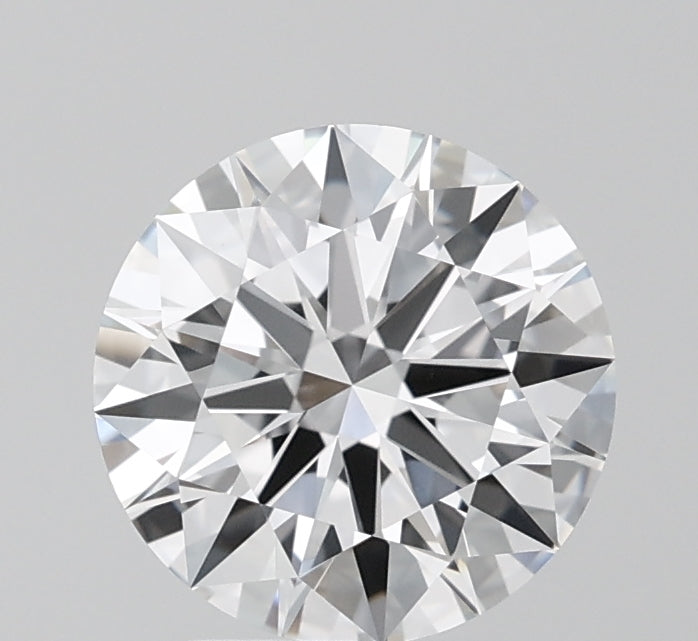 2.1 Carat Round Lab Diamond with  Cut Diamond in 14KT  view 1
