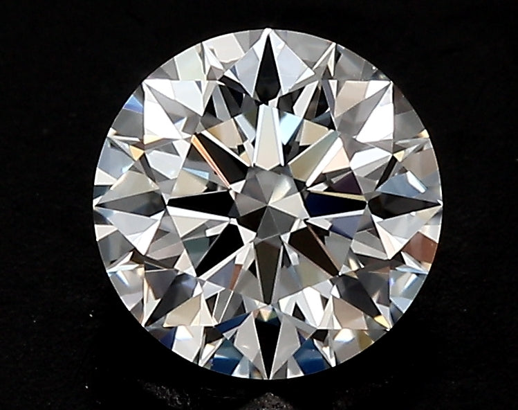 2.05 Carat Round Lab Diamond with  Cut Diamond in 14KT  view 1
