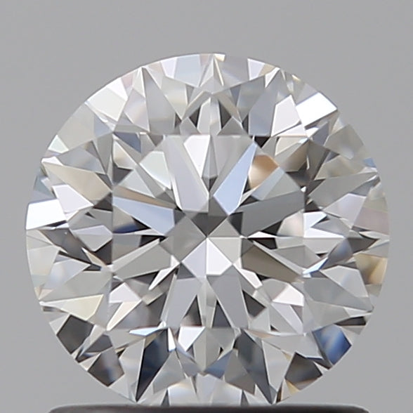 1.01 Carat Round Lab Diamond with  Cut Diamond in 14KT  view 1
