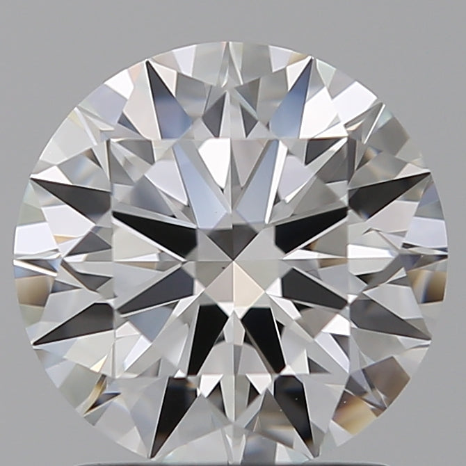 1.55 Carat Round Lab Diamond with  Cut Diamond in 14KT  view 1
