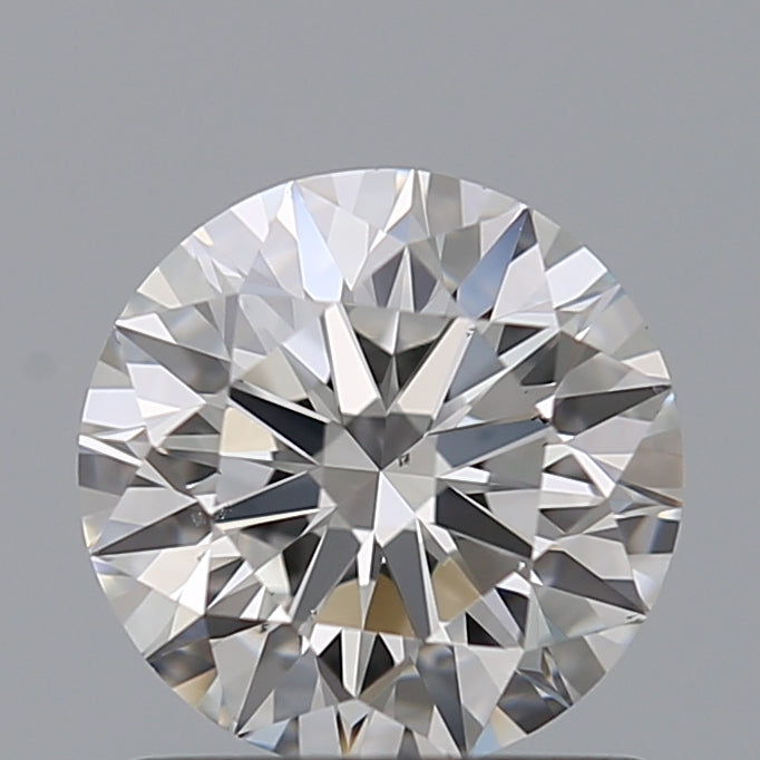 0.91 Carat Round Natural Diamond with  Cut Diamond in 14KT  view 1
