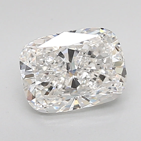 1.51 Carat Cushion Lab Diamond with  Cut Diamond in 14KT  view 1

