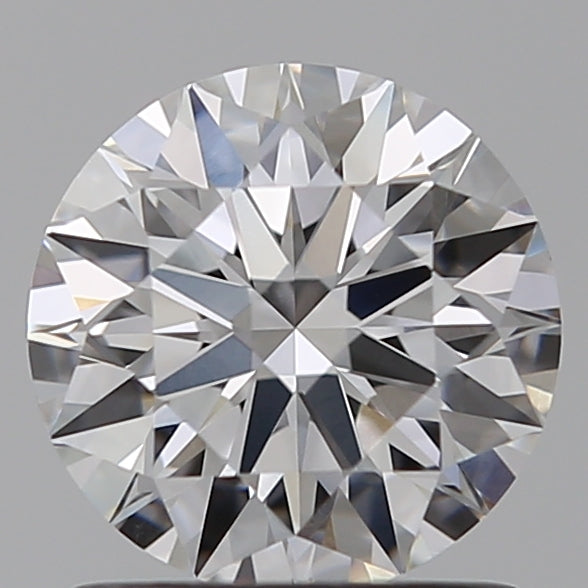 1.08 Carat Round Lab Diamond with  Cut Diamond in 14KT  view 1
