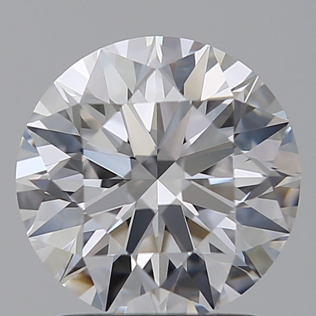 1.75 Carat Round Lab Diamond with  Cut Diamond in 14KT  view 1
