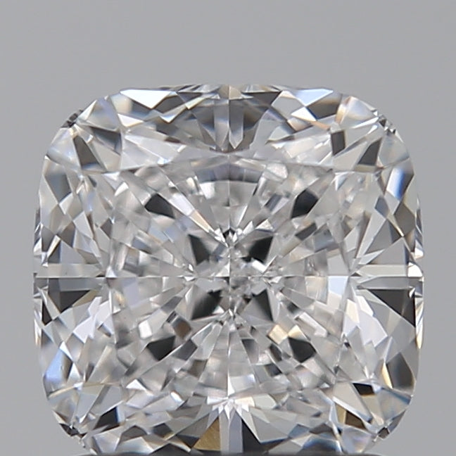 1.52 Carat Cushion Lab Diamond with  Cut Diamond in 14KT  view 1
