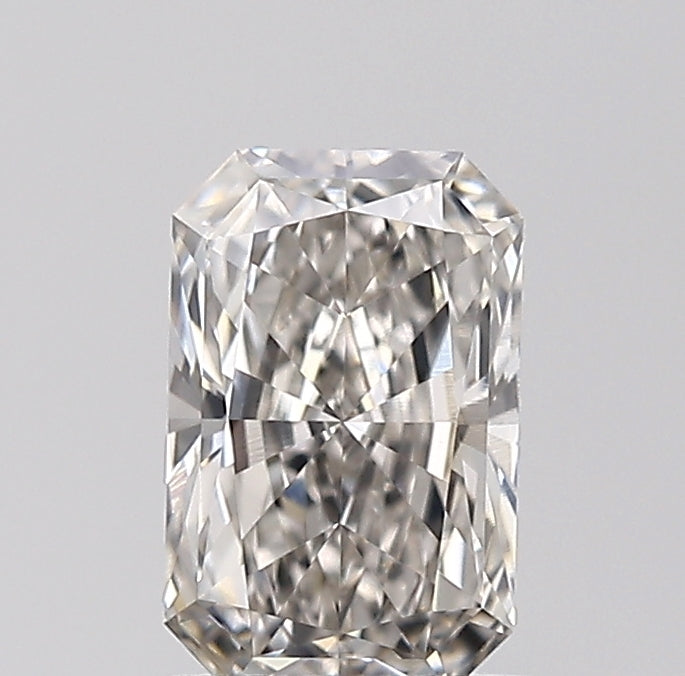 1.02 Carat Radiant Natural Diamond with  Cut Diamond in 14KT  view 1
