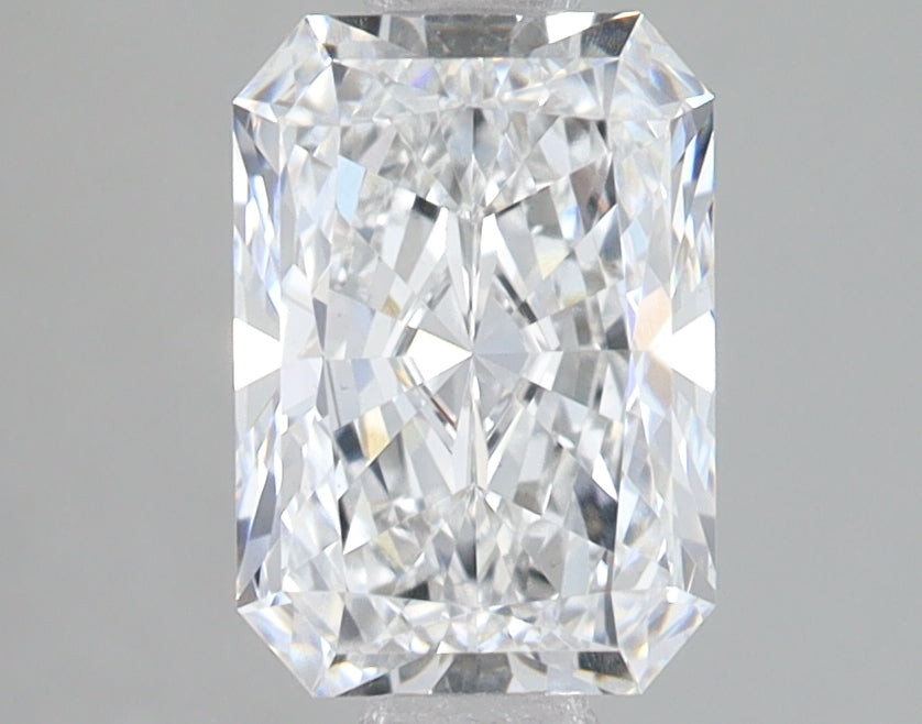 1.81 Carat Radiant Lab Diamond with  Cut Diamond in 14KT  view 1
