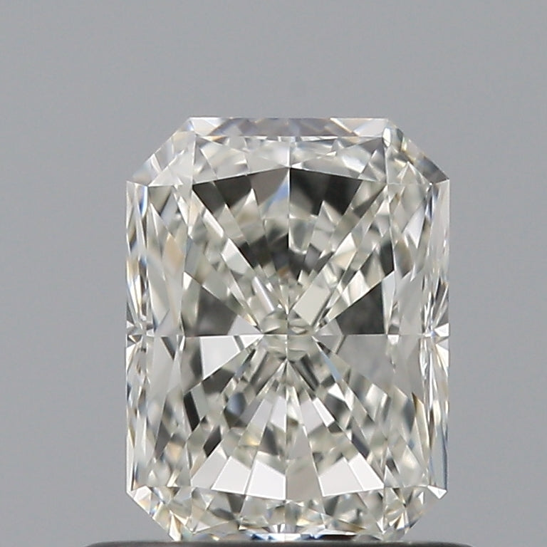 0.71 Carat Radiant Natural Diamond with  Cut Diamond in 14KT  view 1
