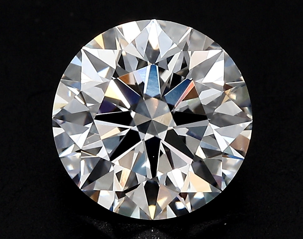 1.88 Carat Round Lab Diamond with  Cut Diamond in 14KT  view 1
