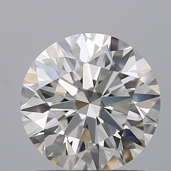 1.01 Carat Round Natural Diamond with  Cut Diamond in 14KT  view 1
