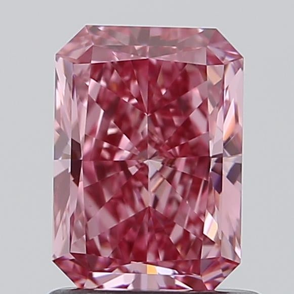 1.01 Carat Radiant Lab Diamond with  Cut Diamond in 14KT  view 1
