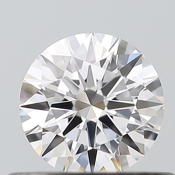 0.39 Carat Round Natural Diamond with  Cut Diamond in 14KT  view 1
