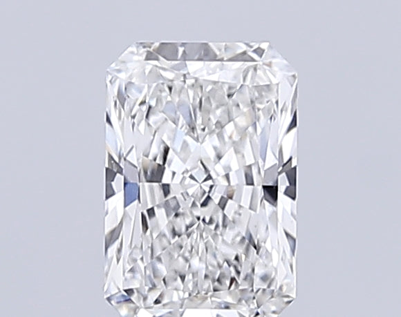 2.59 Carat Radiant Lab Diamond with  Cut Diamond in 14KT  view 1
