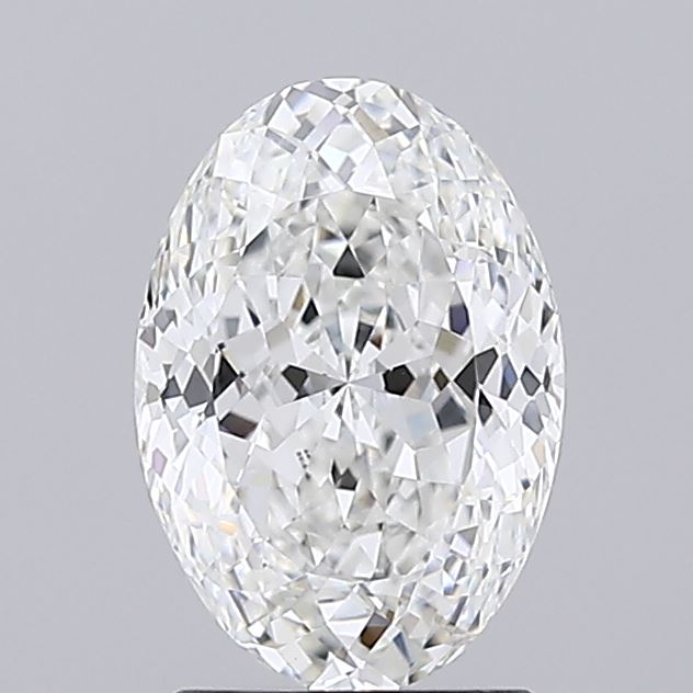 1.89 Carat Oval Lab Diamond with  Cut Diamond in 14KT  view 1
