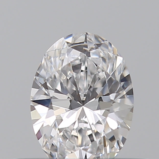 0.31 Carat Oval Natural Diamond with  Cut Diamond in 14KT  view 1

