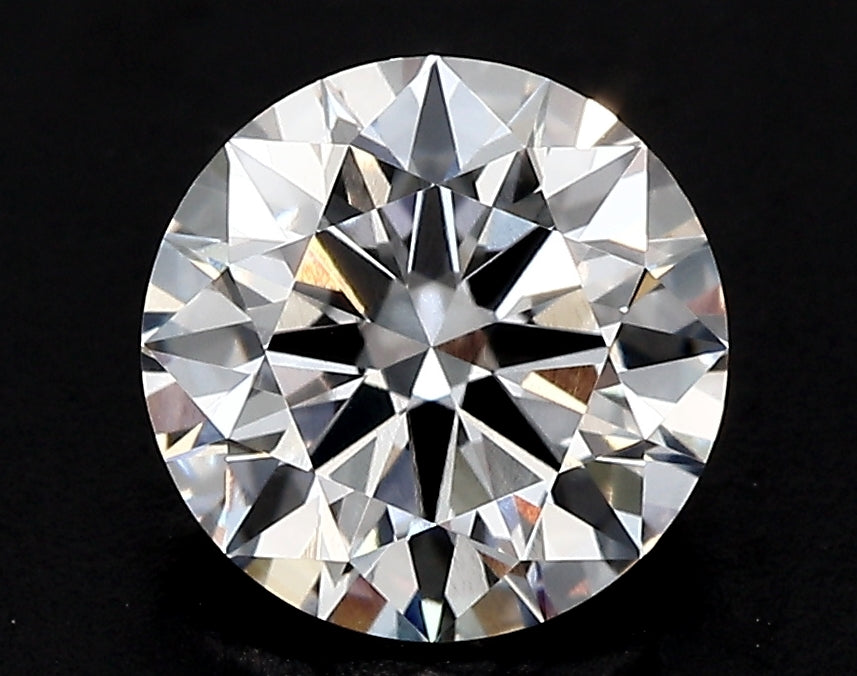 1.55 Carat Round Lab Diamond with  Cut Diamond in 14KT  view 1
