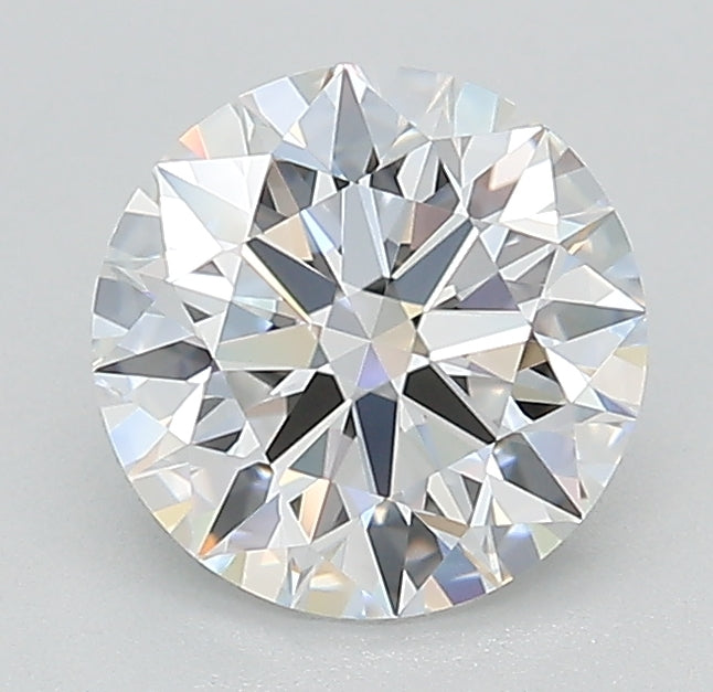 1.6 Carat Round Lab Diamond with  Cut Diamond in 14KT  view 1
