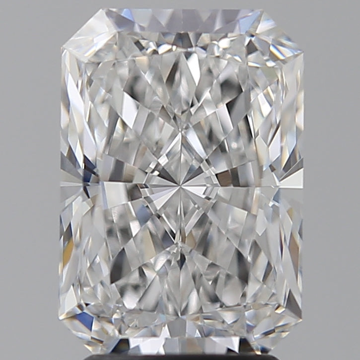 3.11 Carat Radiant Lab Diamond with  Cut Diamond in 14KT  view 1
