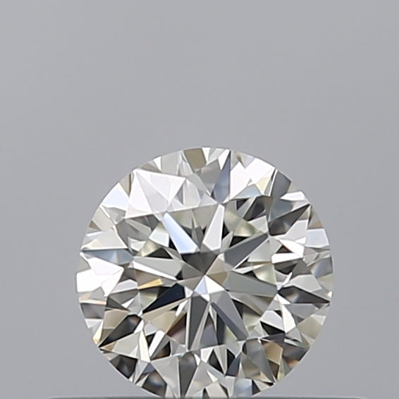 0.3 Carat Round Natural Diamond with  Cut Diamond in 14KT  view 1
