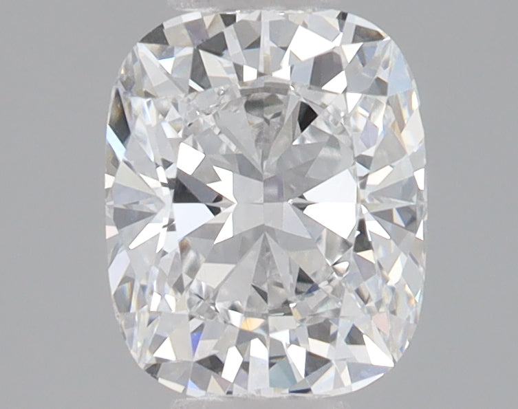 1.55 Carat Cushion Lab Diamond with  Cut Diamond in 14KT  view 1
