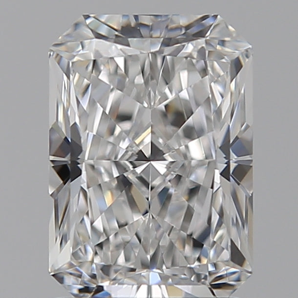 1.53 Carat Radiant Lab Diamond with  Cut Diamond in 14KT  view 1
