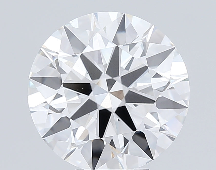 7.07 Carat Round Lab Diamond with  Cut Diamond in 14KT  view 1
