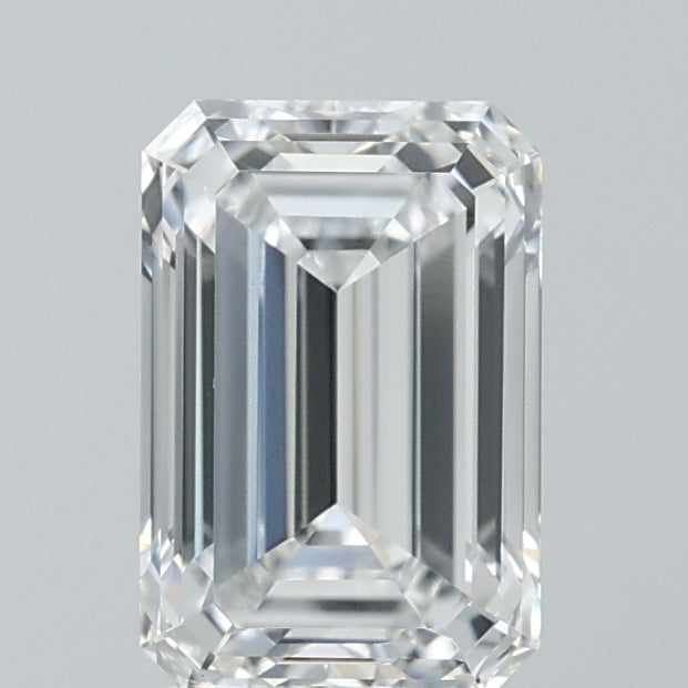 1.91 Carat Emerald Lab Diamond with  Cut Diamond in 14KT  view 1

