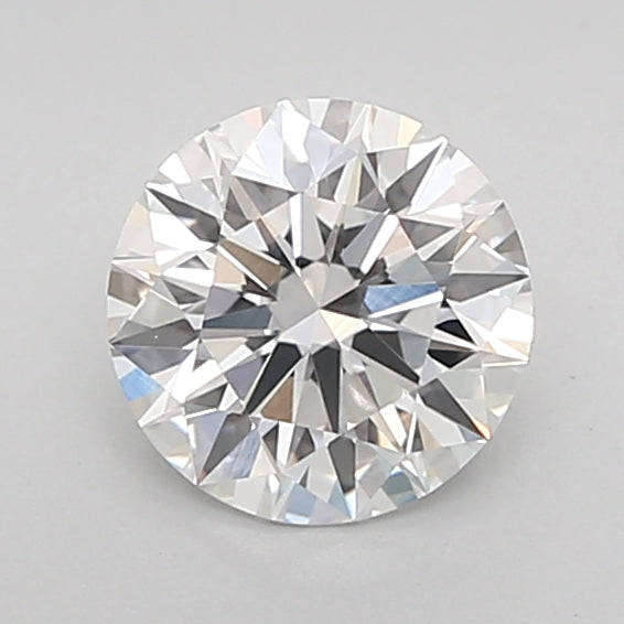 3.03 Carat Round Lab Diamond with  Cut Diamond in 14KT  view 1
