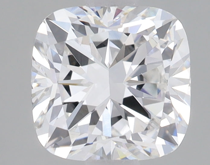 1.52 Carat Cushion Lab Diamond with  Cut Diamond in 14KT  view 1
