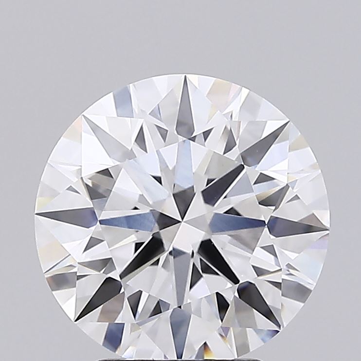 1.46 Carat Round Lab Diamond with  Cut Diamond in 14KT  view 1
