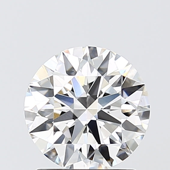 1.53 Carat Round Lab Diamond with  Cut Diamond in 14KT  view 1
