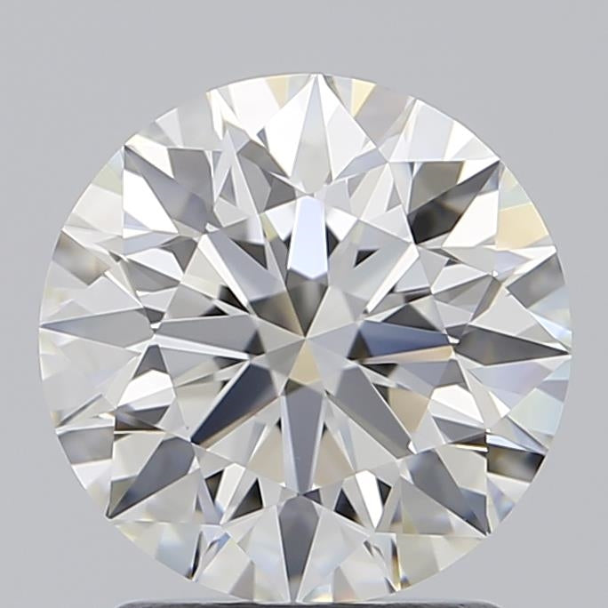 1.67 Carat Round Lab Diamond with  Cut Diamond in 14KT  view 1
