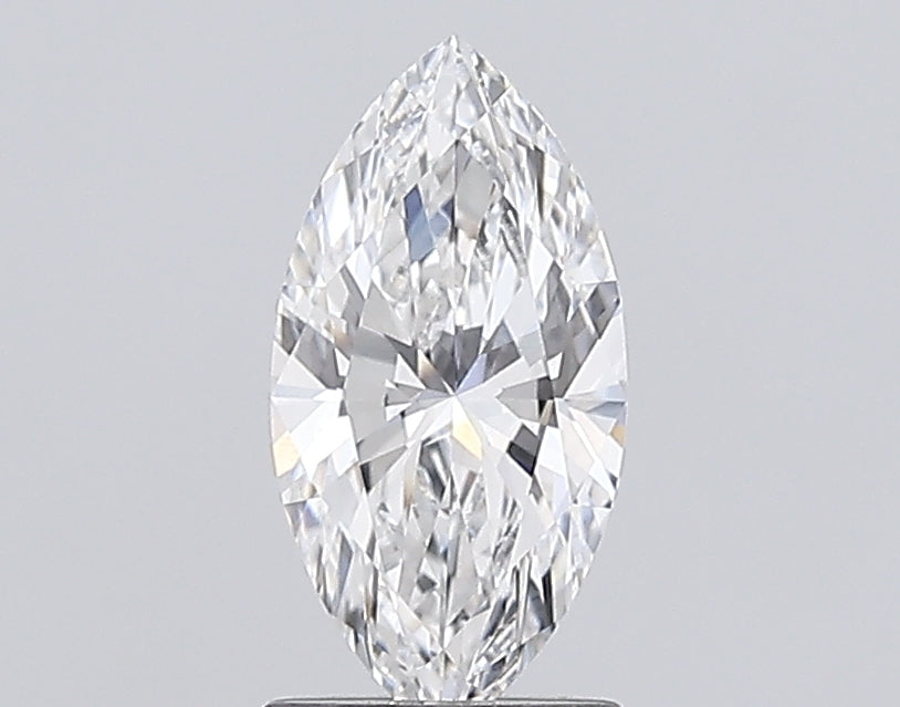 1.51 Carat Marquise Lab Diamond with  Cut Diamond in 14KT  view 1
