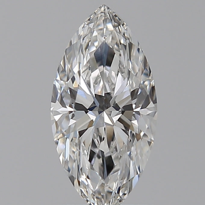 1.03 Carat Marquise Lab Diamond with  Cut Diamond in 14KT  view 1
